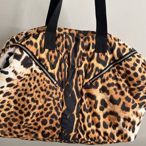 YSL Leopard Travel Bag